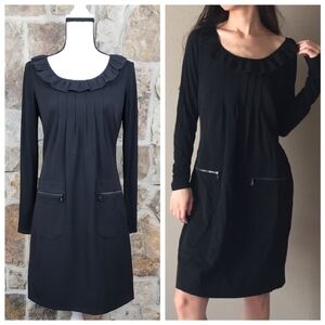 PHOEBE Couture 4 Pleated Ruffle Dress